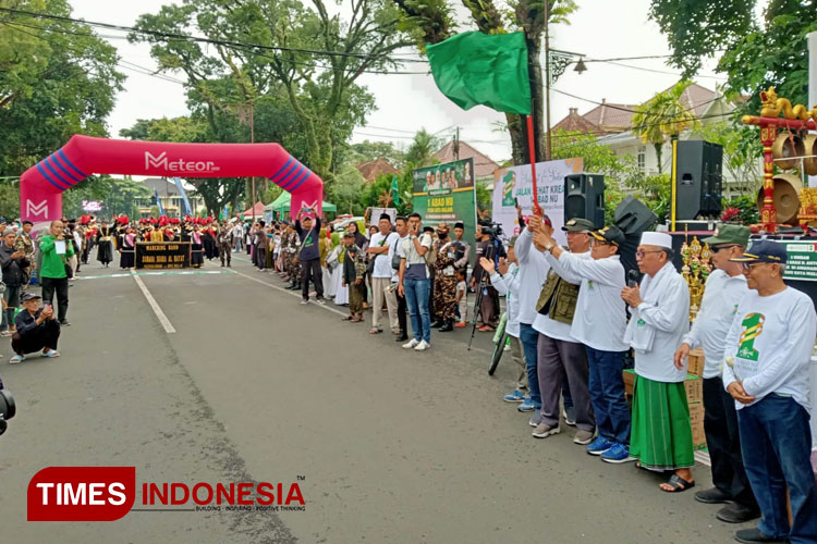 Peringati 1 Abad Nu Pcnu Kota Malang Gelar Jalan Sehat Kreatif Times Malang 4260