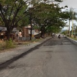 Proyek Jalan Tambal Sulam Bobong Kabupaten Pulau Taliabu Tuntas Dikerjakan