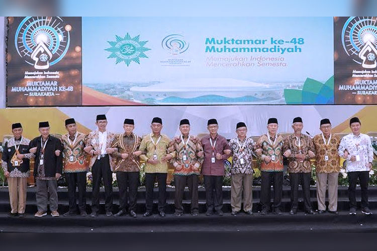 Jajaran pimpinan Muhammadiyah. (FOTO: PP Muhammadiyah)