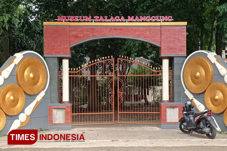 The gate to Talaga Manggung Museum. (Photo: Hendri Firmansyah/TIMES Indoonesia)