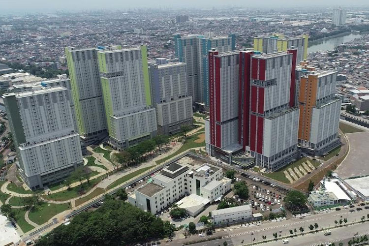 Rumah Susun Wisma Atlet Kemayoran di Jakarta akan dikelola oleh Kementerian PUPR. (FOTO: Dok Kementerian PUPR)