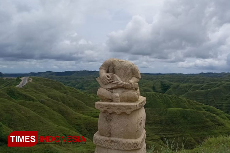 16 Patung Batu di Wisata Bukit Piarakuku Sumba Timur Rusak, Rugi Ratusan Juta
