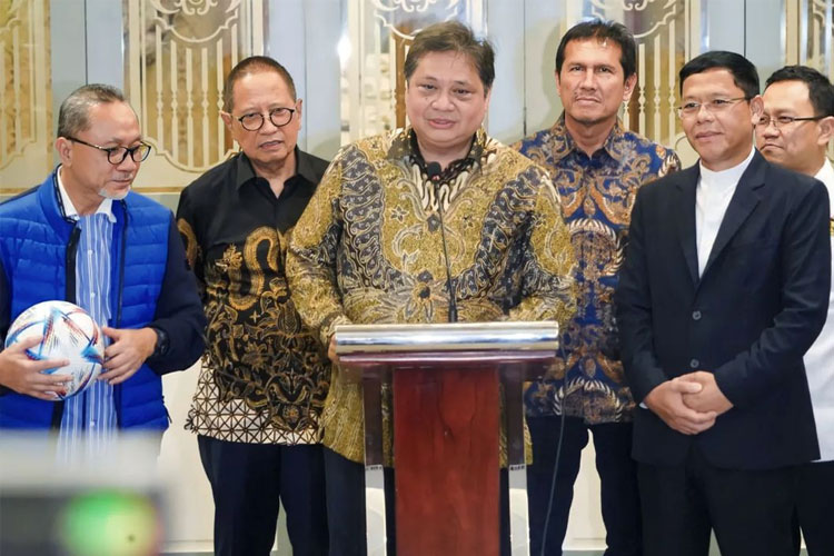 Pimpinan Partai Politik yang tergabung dalam Koalisi Indonesia Bersatu. (FOTO: Ist)