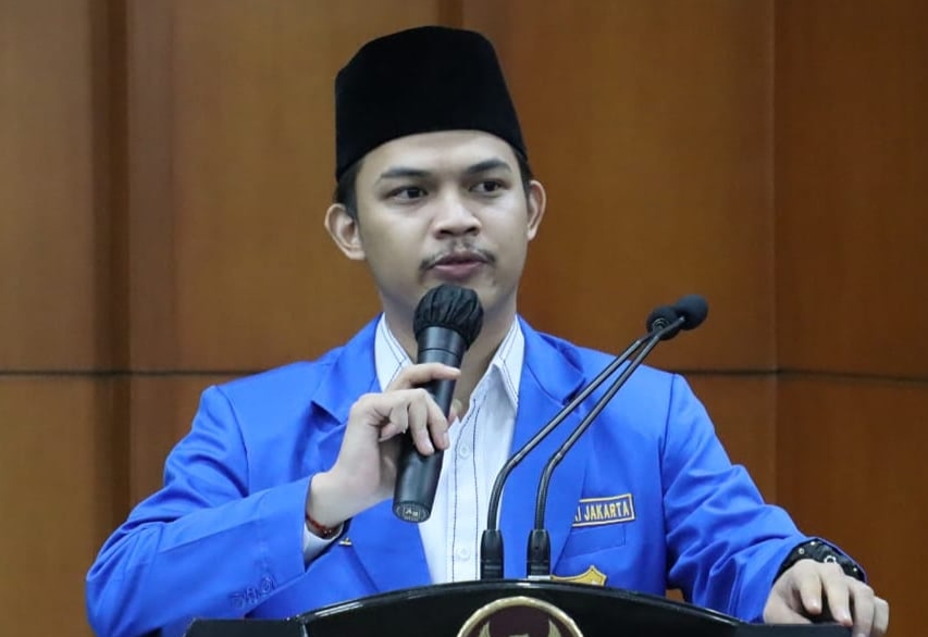 Ketua PKC PMII DKI Jakarta, Rizki Abdul Rahman Wahid (foto: Dokumen/Wahid)