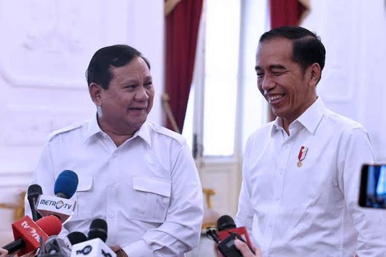 Prabowo Subianto saat bersama Presiden Jokowi. (FOTO: Setkab RI)