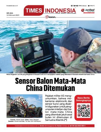Edisi Selasa, 14 Februari 2023: E-Koran, Bacaan Positif Masyarakat 5.0
