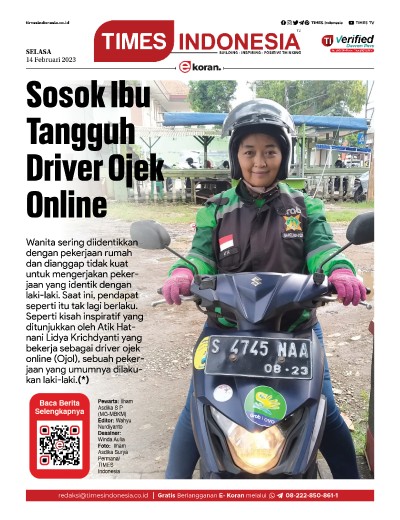Edisi Selasa, 14 Februari 2023: E-Koran, Bacaan Positif Masyarakat 5.0