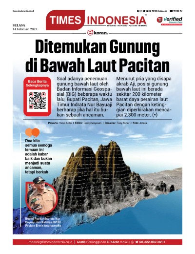 Edisi Selasa, 14 Februari 2023: E-Koran, Bacaan Positif Masyarakat 5.0