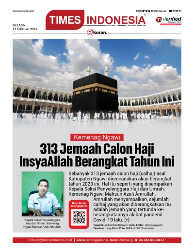 Edisi Selasa, 14 Februari 2023: E-Koran, Bacaan Positif Masyarakat 5.0