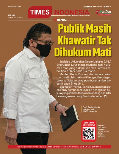 Edisi Selasa, 14 Februari 2023: E-Koran, Bacaan Positif Masyarakat 5.0