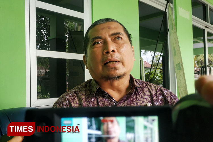 Kepala bidang penyuluhan dinas pertanian kabupaten Tulungagung, Triwidyono Agus Basuki. (Foto : Benny S/TIMES Indonesia)
