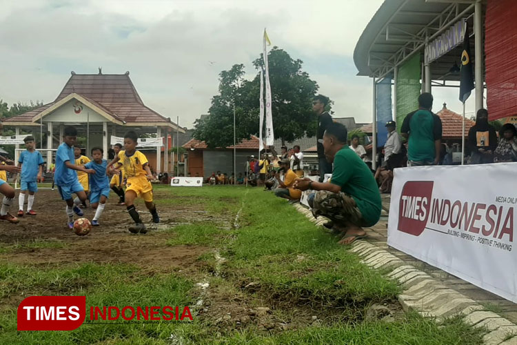 Meriah, Turnamen Sepak Bola Anak di Kampung Tematik PancaSoka Madiun Ciptakan Iklim Kompetisi