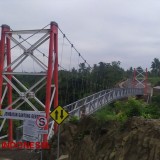 Jembatan Gantung Gentongan Bondowoso Jadi Destinasi Wisata Baru