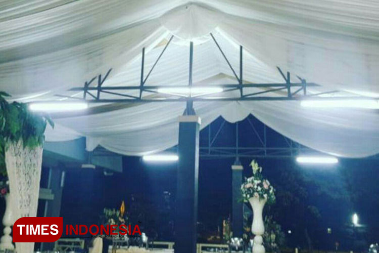Produk jasa sewa peralatan pesta Nielafya yang telah banyak dipesan oleh para event organizer ataupun wedding organizer (Foto : Djarot/TIMES Indonesia)