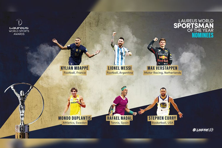 Rafael Nadal Jagokan Lionel Messi Raih Laureus World Sportsman of the