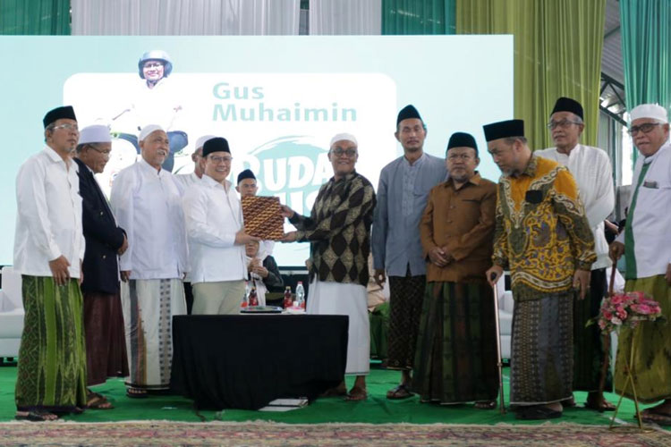 99 Kyai Jatim Bertemu di Ponpes Bumi Sholawat Sidoarjo, Sepakat Dukung Muhaimin Iskandar