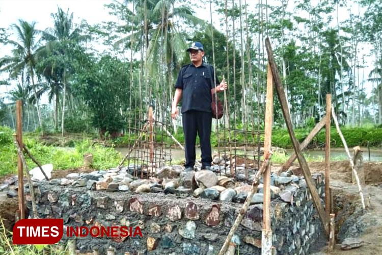 Desa Kandangan di Kabupaten Banyuwangi Kebut Pembangunan Jembatan Gantung