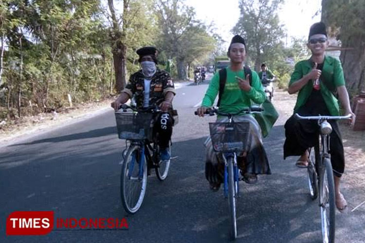 Bersepeda menjadi salah satu alternatif olahraga yang baik untuk persiapan fisik jemaah haji. (FOTO: TIMES Indonesia)
