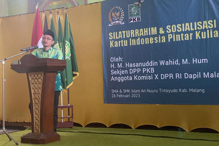 Anggota DPR RI, M. Hasanuddin Wahid atau lebih akrab disapa Cak Udin. (Foto: PKB Kabupaten Malang)