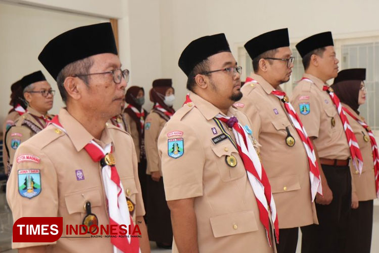 Majelis Pembimbing Gudep Pramuka Pangkalan UNIPMA periode 2023-2026. (Foto: Humas UNIPMA for TIMES Indonesia)