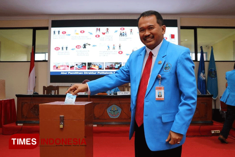 Saiful Anwar terpilih menjadi Direktur Polije kedua kalinya. (Foto: AJP TIMES Indonesia)