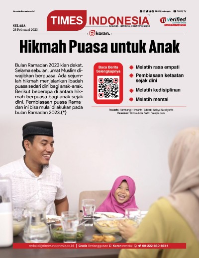 Edisi Selasa, 28 Februari 2023: E-Koran, Bacaan Positif Masyarakat 5.0 
