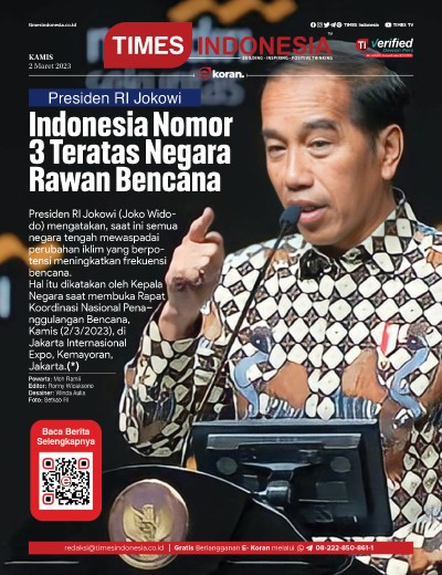Edisi Kamis, 2 Maret 2023: E-Koran, Bacaan Positif Masyarakat 5.0