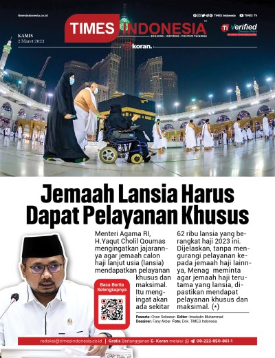 Edisi Kamis, 2 Maret 2023: E-Koran, Bacaan Positif Masyarakat 5.0