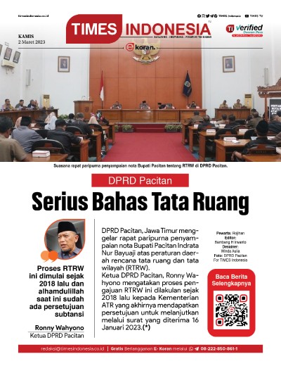 Edisi Kamis, 2 Maret 2023: E-Koran, Bacaan Positif Masyarakat 5.0