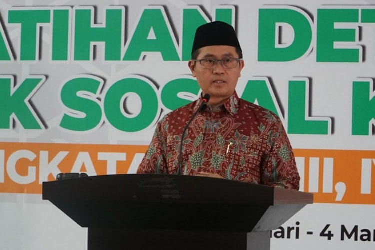 Kepala Pusdiklat Tenaga Teknis Dr H. Mastuki.