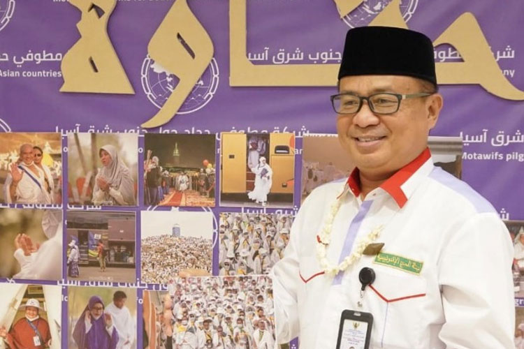 Konsul Haji KJRI Jeddah, Nasrullah Jasam. (Foto: Kemenag RI)