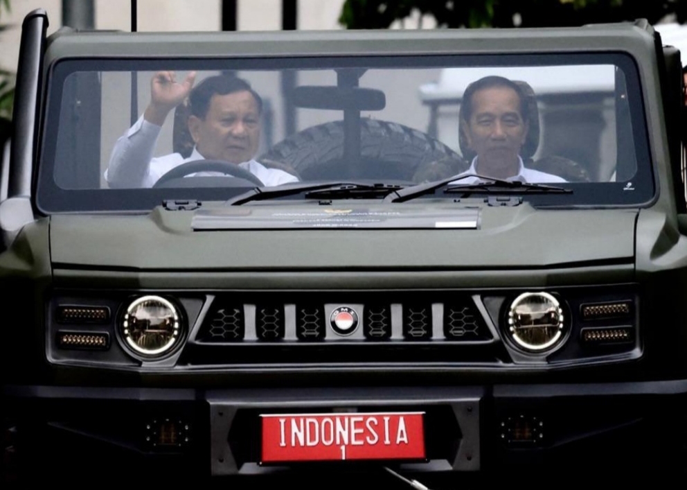 Prabowo Subianto bersama Presiden Joko Widodo. (FOTO: ist) 