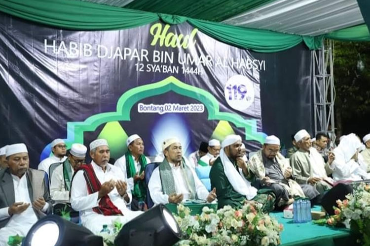 Haul Habib Djapar Bin Umar AL Habsyi 119 tahun Jadi Destinasi Wisata Religi Kota Bontang