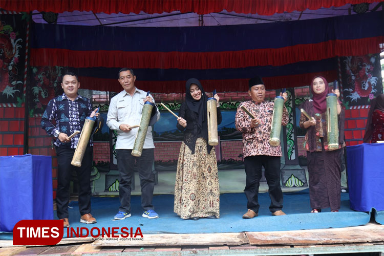 The grand opening of Petung Park Mojokerto. (Photo: Kominfo) 