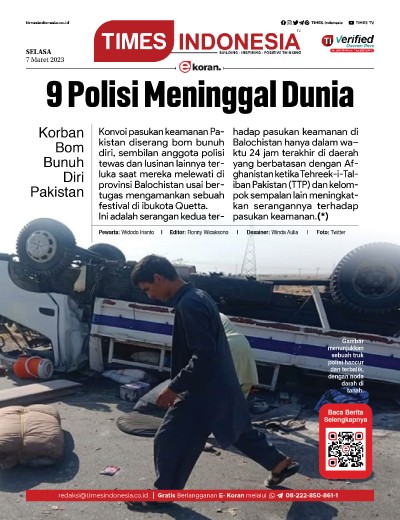 Edisi Selasa, 7 Maret 2023: E-Koran, Bacaan Positif Masyarakat 5.0