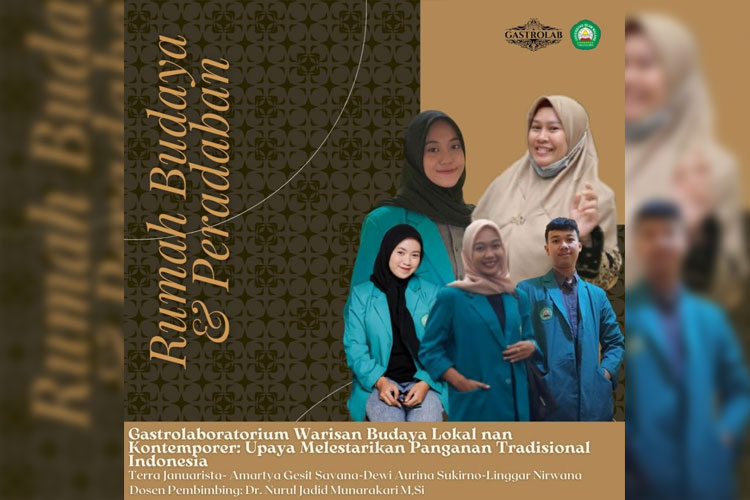 Tim RUDAYA FMIPA Unisma Malang bersama dosen pembimbing Dr. Nurul Jadid Mubarakati, S.Si., M.Si.