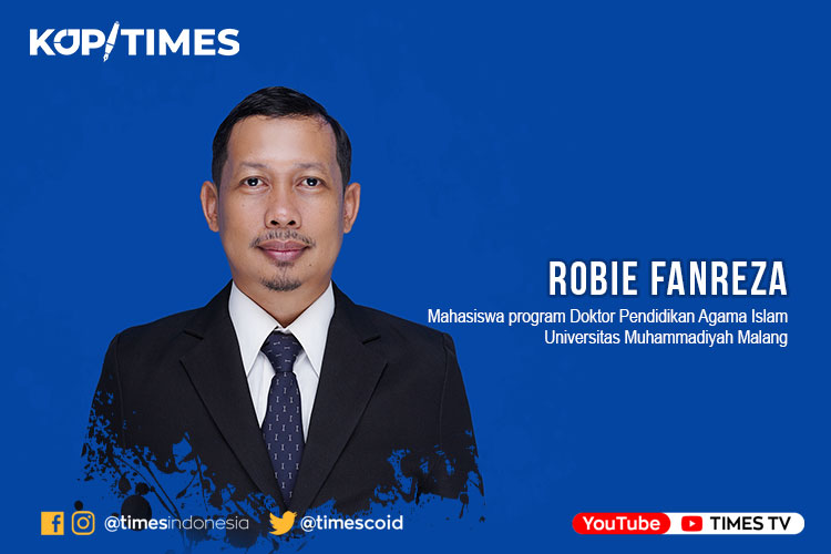 Robie Fanreza, mahasiswa program Doktor Pendidikan Agama Islam Universitas Muhammadiyah Malang.