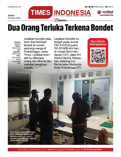 Edisi Jumat, 10 Maret 2023: E-Koran, Bacaan Positif Masyarakat 5.0