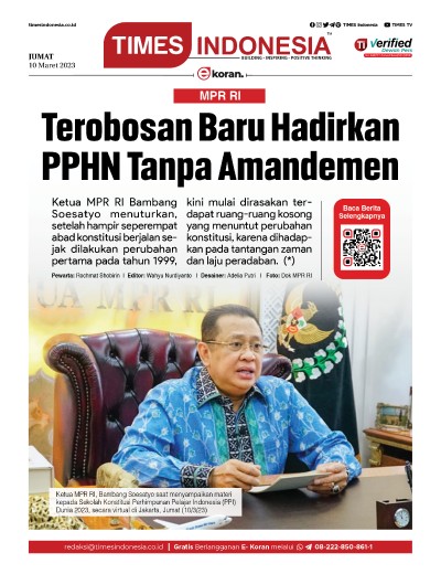 Edisi Jumat, 10 Maret 2023: E-Koran, Bacaan Positif Masyarakat 5.0