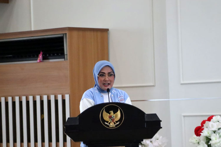 Widya Pratiwi Murad Resmi Jabat Ketum PBVSI Maluku Ambon