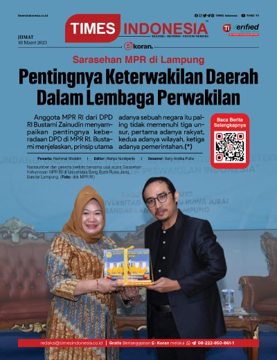 Edisi Jumat, 10 Maret 2023: E-Koran, Bacaan Positif Masyarakat 5.0