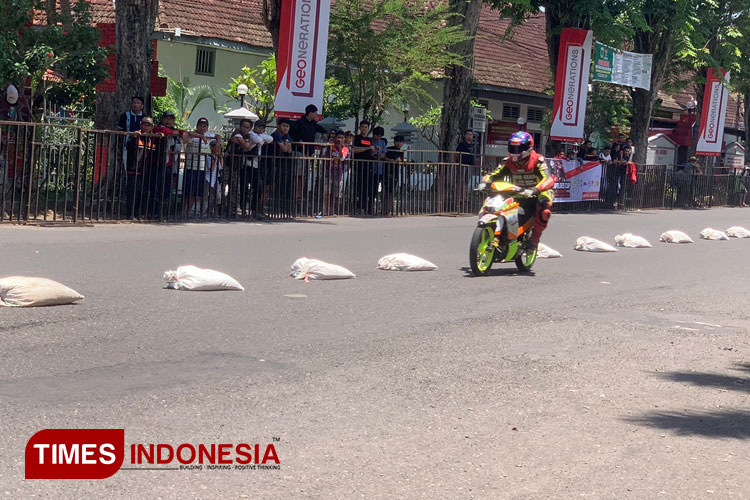 Balap Motor Kapolres Cup di Bondowoso Dijadikan Ajang Edukasi Larangan Knalpot Brong