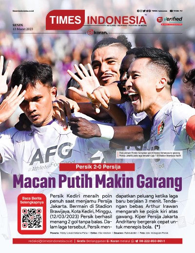 Edisi Senin, 13 Maret 2023: E-Koran, Bacaan Positif Masyarakat 5.0