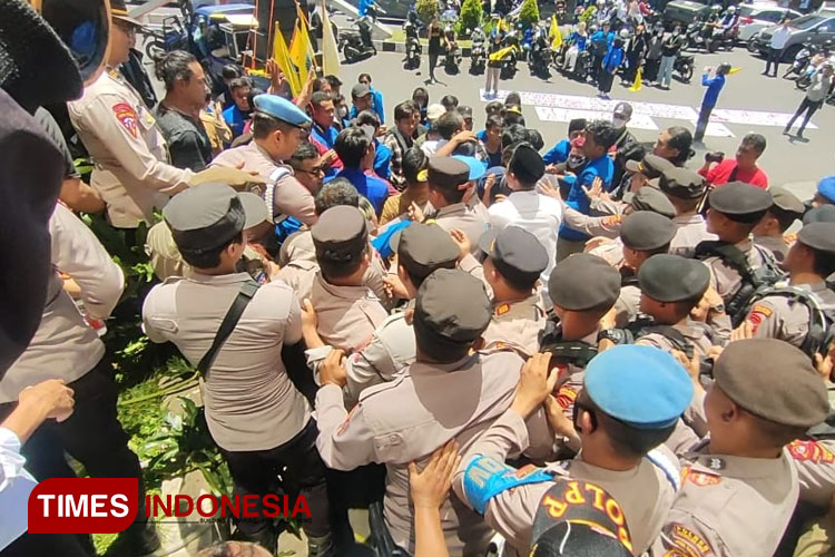 PMII Kota Tasikmalaya Gelar Aksi Soroti Kinerja Pj Wali Kota Tasikmalaya