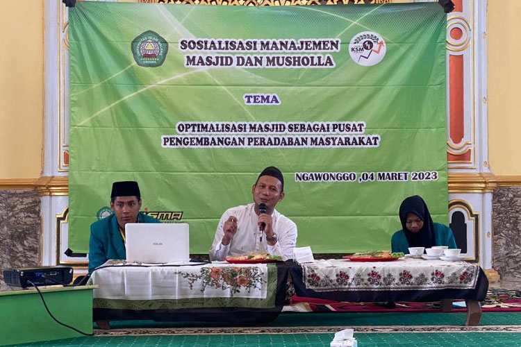 KSM-T Unisma Malang Gelar Sosialisasi Demi Kemakmuran Masjid dan Musholla