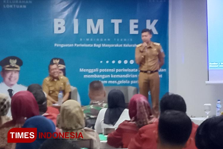 Puluhan Mitra Kelurahan Loktuan Dijejali Bimtek Pariwisata