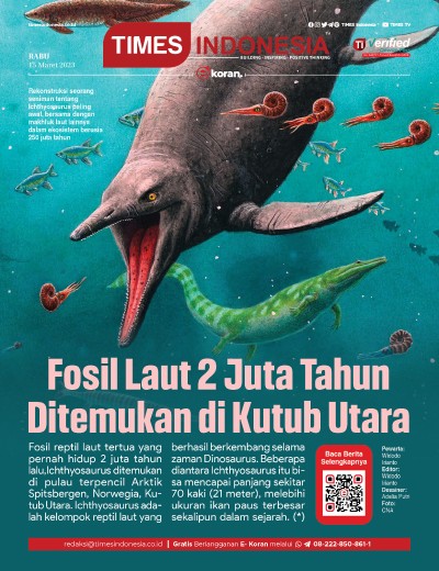 Edisi Rabu, 15 Maret 2023: E-Koran, Bacaan Positif Masyarakat 5.0 