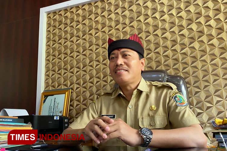Plt Kepala Dinas Kesehatan Kabupaten Banyuwangi, Amir Hidayat. (Foto: Ahmad Sahroni/ TIMES Indonesia)