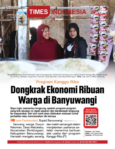 Edisi Jumat, 17 Maret 2023: E-Koran, Bacaan Positif Masyarakat 5.0