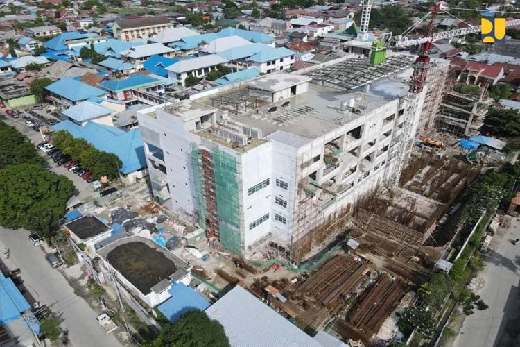 Kementerian PUPR RI: Rekonstruksi RS Anutapura Pakai Struktur Bangunan Tahan Gempa